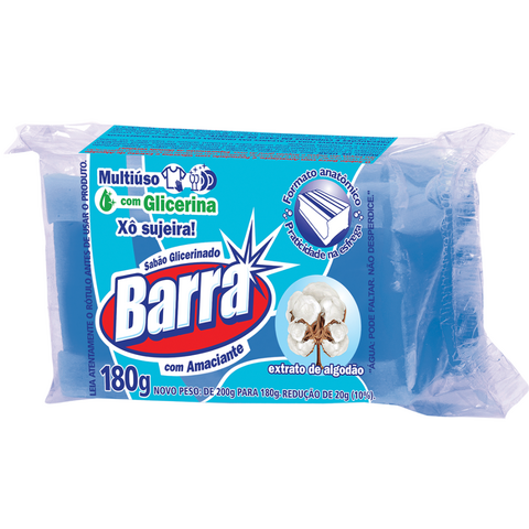 Sabao Pedra Barra 180g Azul