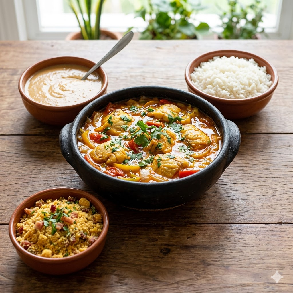 Moqueca ou ensopado de Badejo 600g