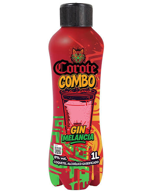 COMBO COROTE GIN MELANCIA 1L