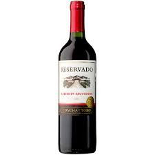  RESERVADO CONCHA Y TORO CABERNET SUAVIGNON 750ML