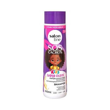 Shampoo SOS Cachos Salon Line  - Super Óleos 300 ml