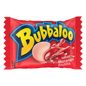 CHICLETE BUBBALOO MORANGO