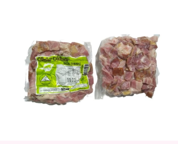 BACON CUBOS PICADO CONGELADO SABOR MINEIRO