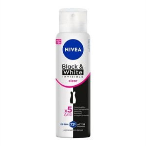 ANTITRANSPIRANTE AEROSOL NIVEA BLACK & WHITE INVISIBLE 150ML/90G