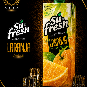SUCO SUFRESH 1L LARANJA