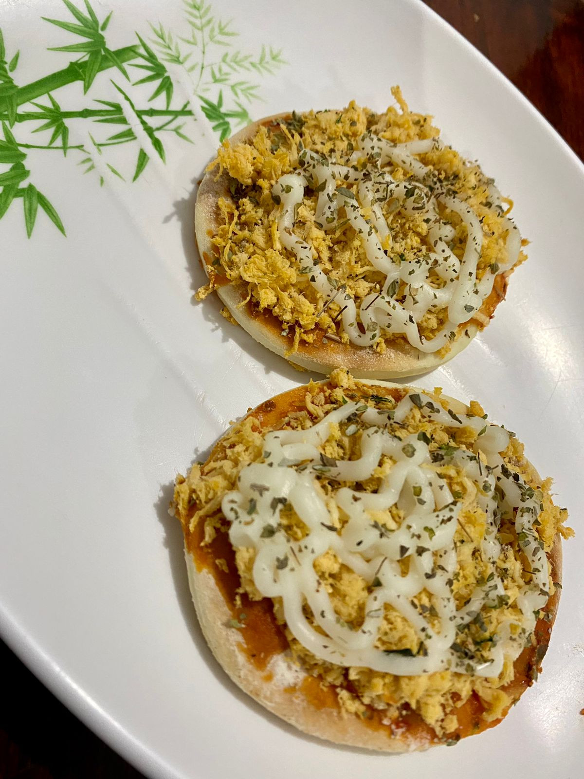 MINI PIZZA DE FRANGO