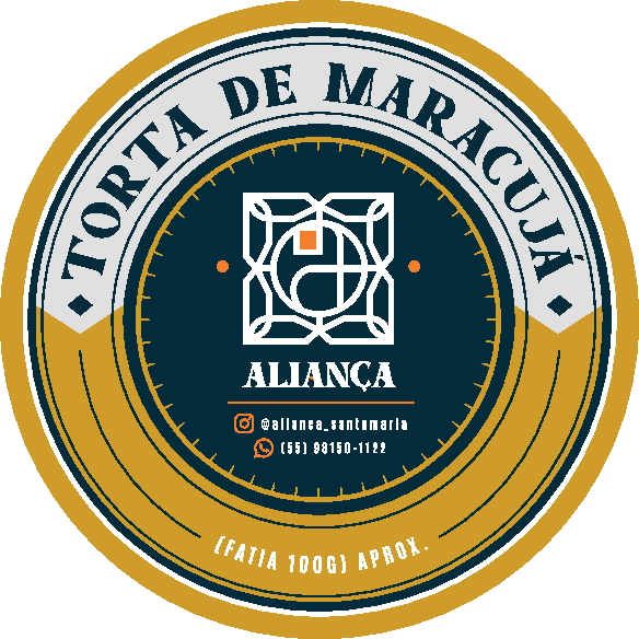 TORTA DE MARACUJÁ - 12 Fatias
