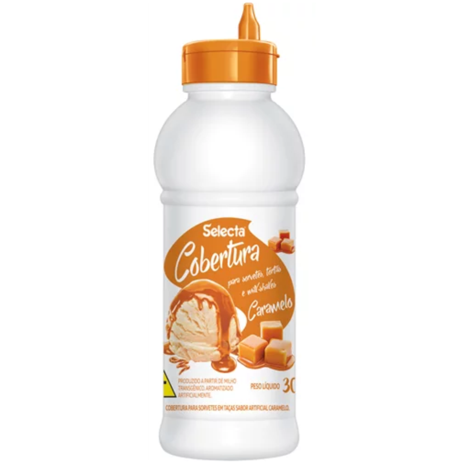 COBERTURA P/ SORVETE SELECTA CARAMELO 300G