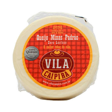 Queijo Minas Padrao Vila Caipira Zr Lact Peca