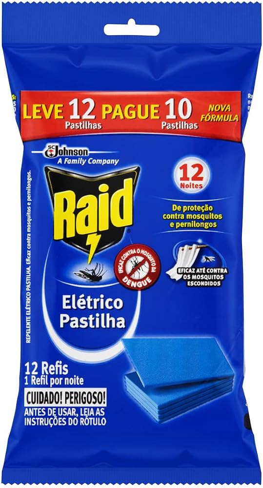 Pastilha Eletrica Rai C/12 Rfeis