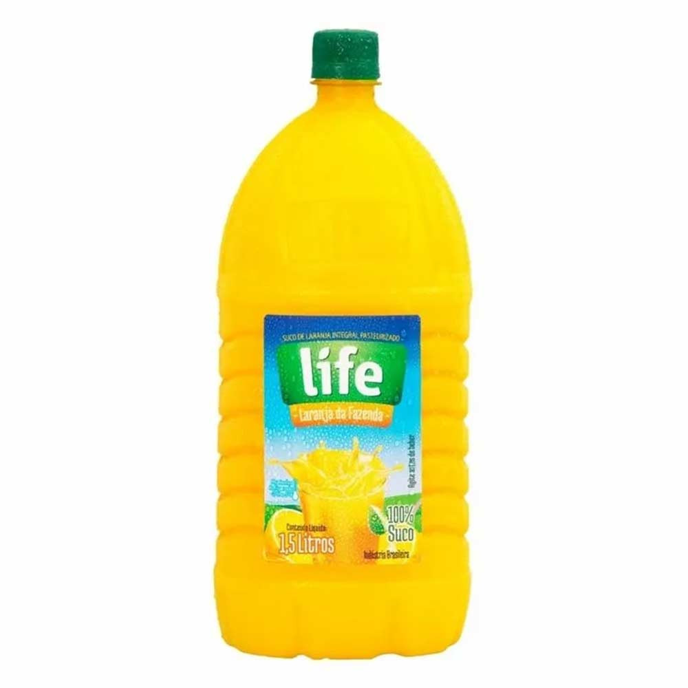 Suco Life Laranja 1,5L 100% Integral