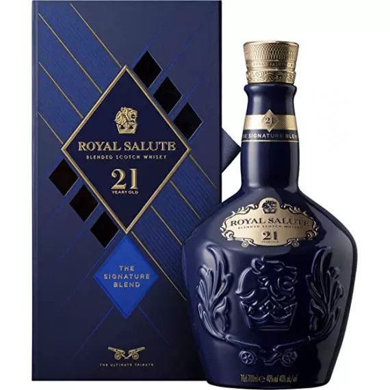 ROYAL SALUTE 21 ANOS AZUL