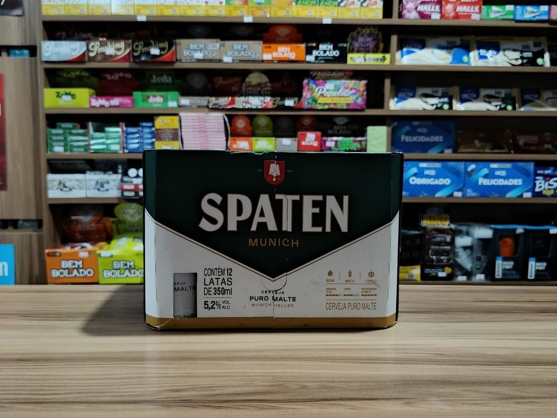 CERVEJA SPATEN CAIXA 350ML