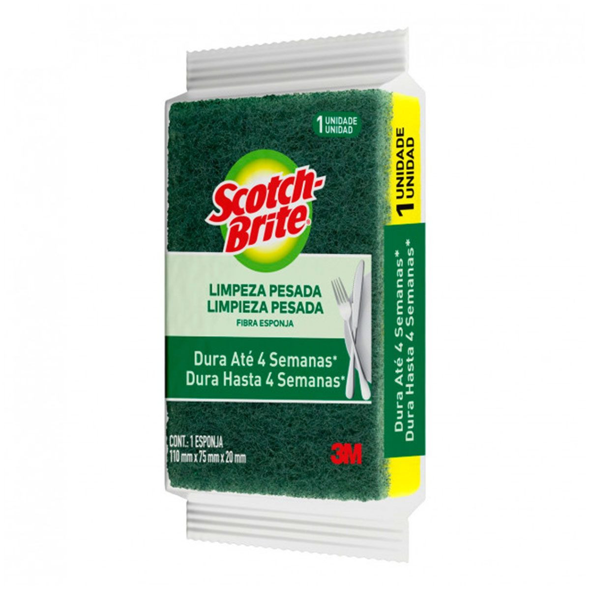 Esponja Scotch Brite M.Uso Un