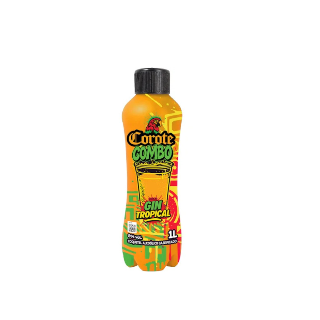  Corote Combo Sabor Gin Tropical 1L