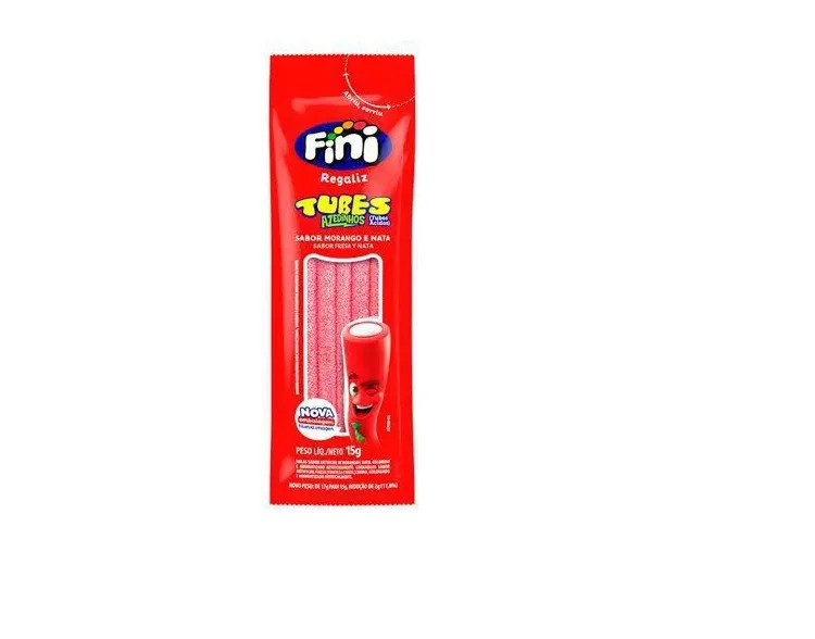 TUBES AZEDINHO MORANGO 15G