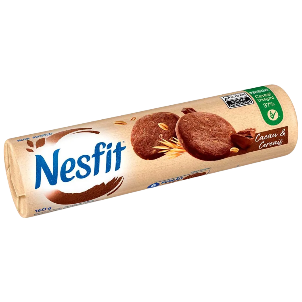 BISC INTEGRAL NESFIT CACAU E CEREAIS 160G
