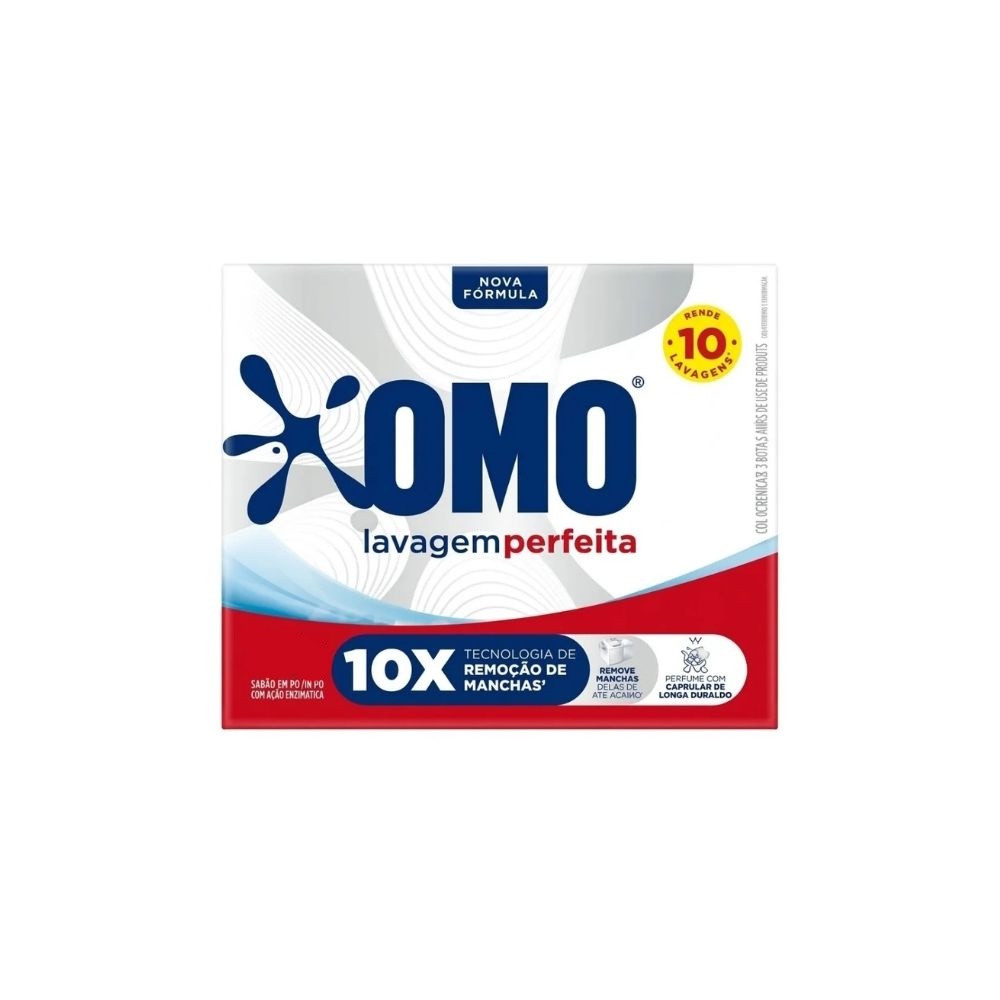 SABAO EM PO OMO LAVAGEM PERFEITA 800G