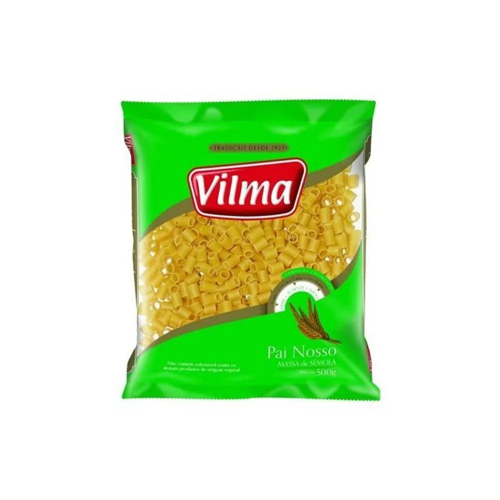 MACARRÃO SEMOLA VILMA PAI NOSSO 500G