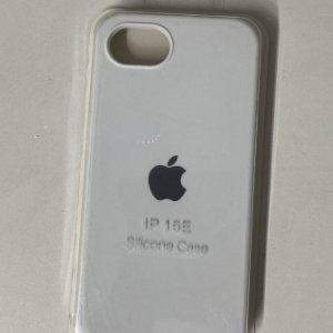 CAPA BRANCO IPHONE 16E SILICONE CASE