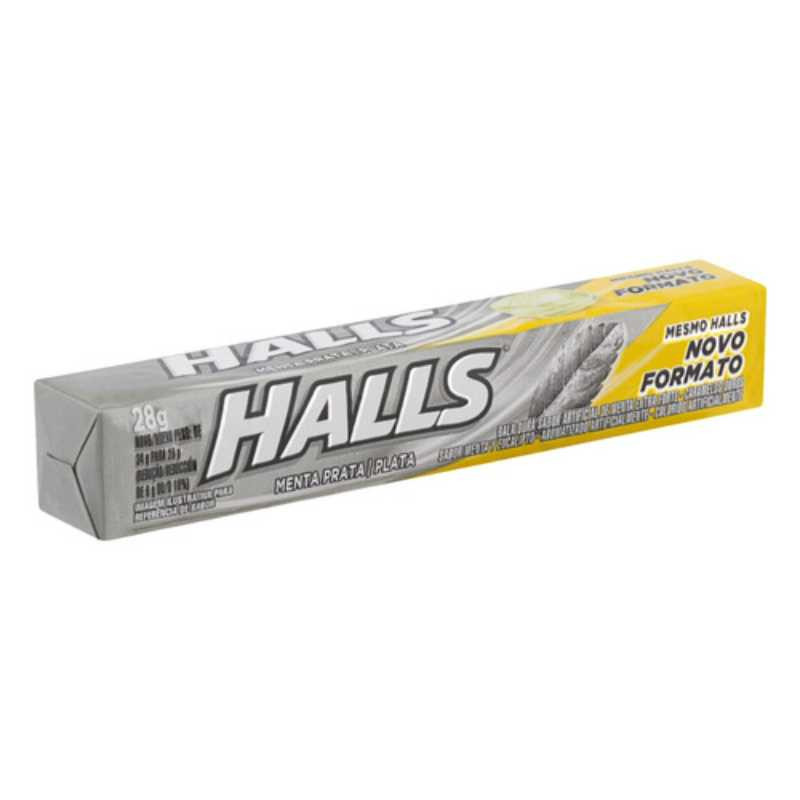 1056 - Halls Menta Prata 27,5g