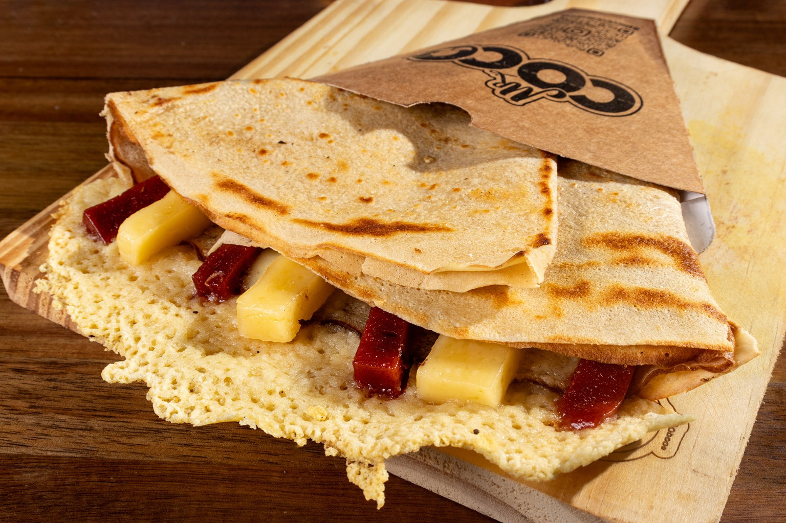 Crepe Romeu e Julieta