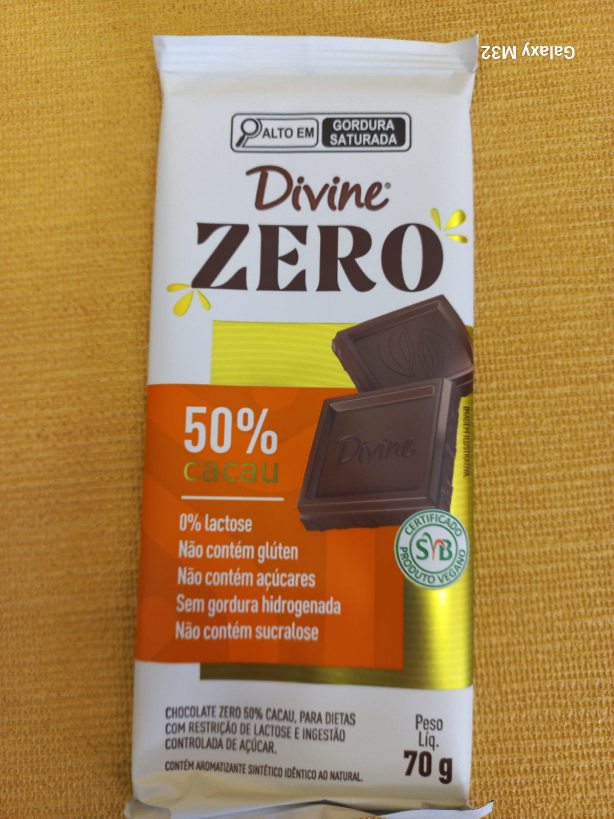 Chocolate Divine 50\%   70G
