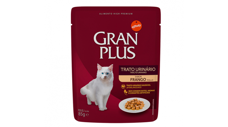 Sachê GranPlus Trato Urinário para Gatos Adultos 65g