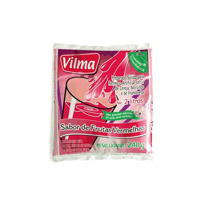 REFRESCO VILMA 240G FRUTAS VERMELHAS
