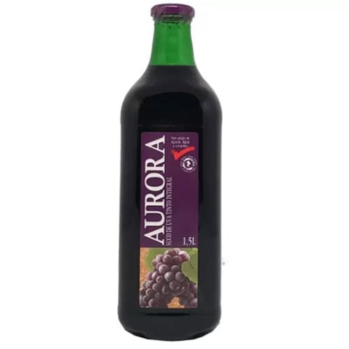 Suco de Uva Tinto Integral Aurora 1,5l