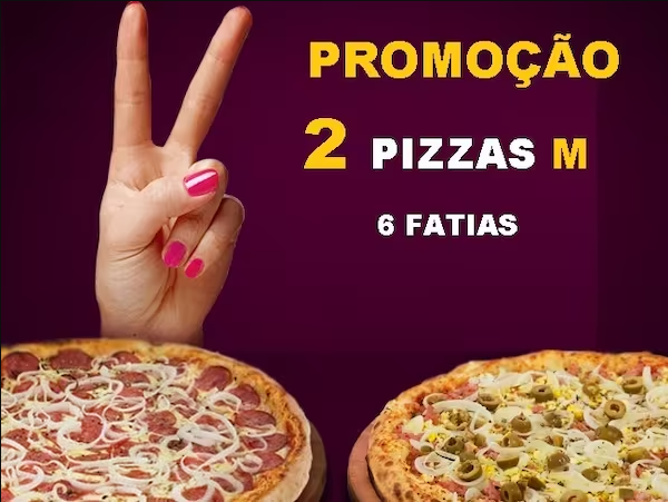 2X1 Média - 6 fatias