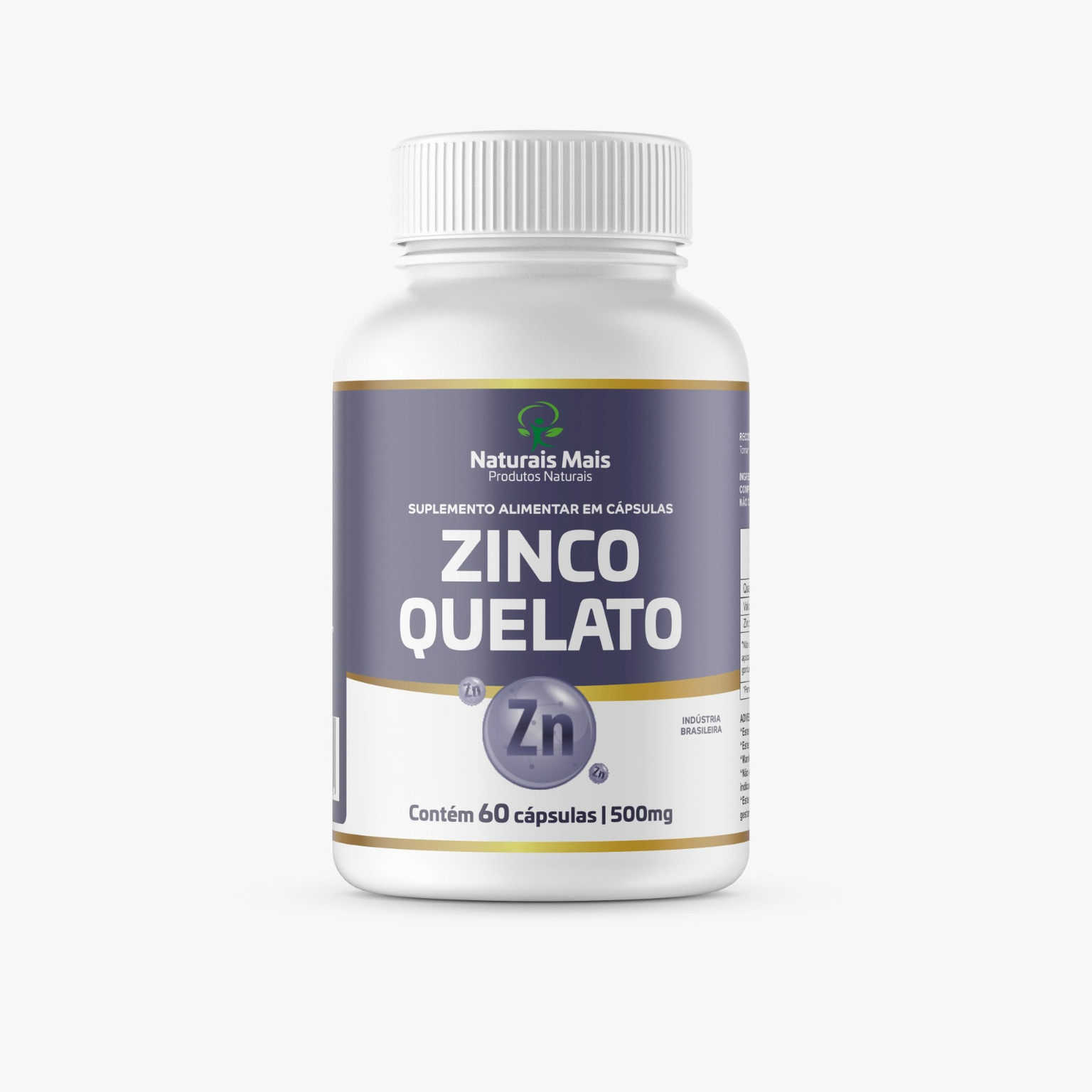 ZINCO QUELATO 60 CAPS