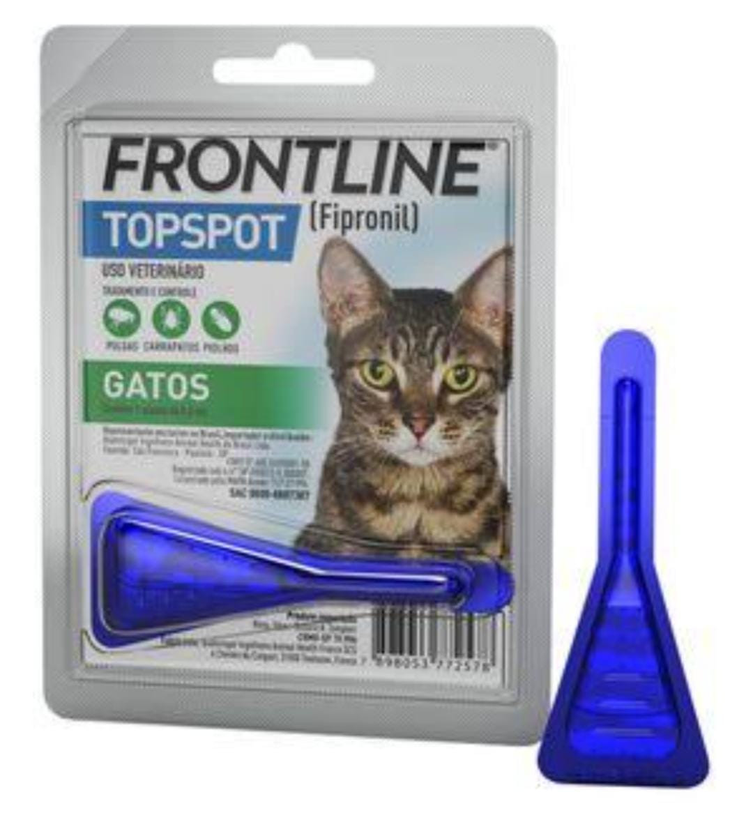 Frontline Topspot Pipeta Antipulgas p\ Gatos