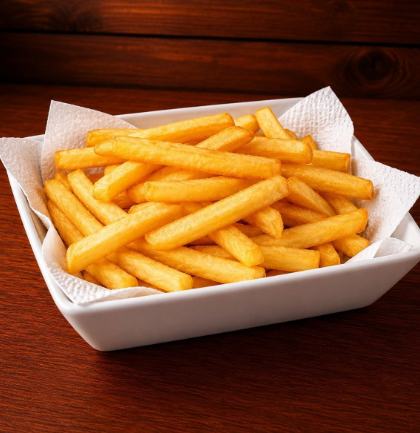 Porção pequena de fritas 
