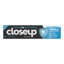 CREME DENTAL CLOSEUP TRIPLA PROTECAO HORTELA 70G