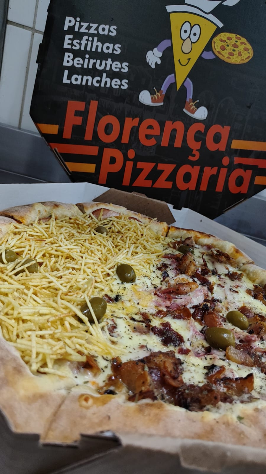 Pizza Salgada - MEIO A MEIO
