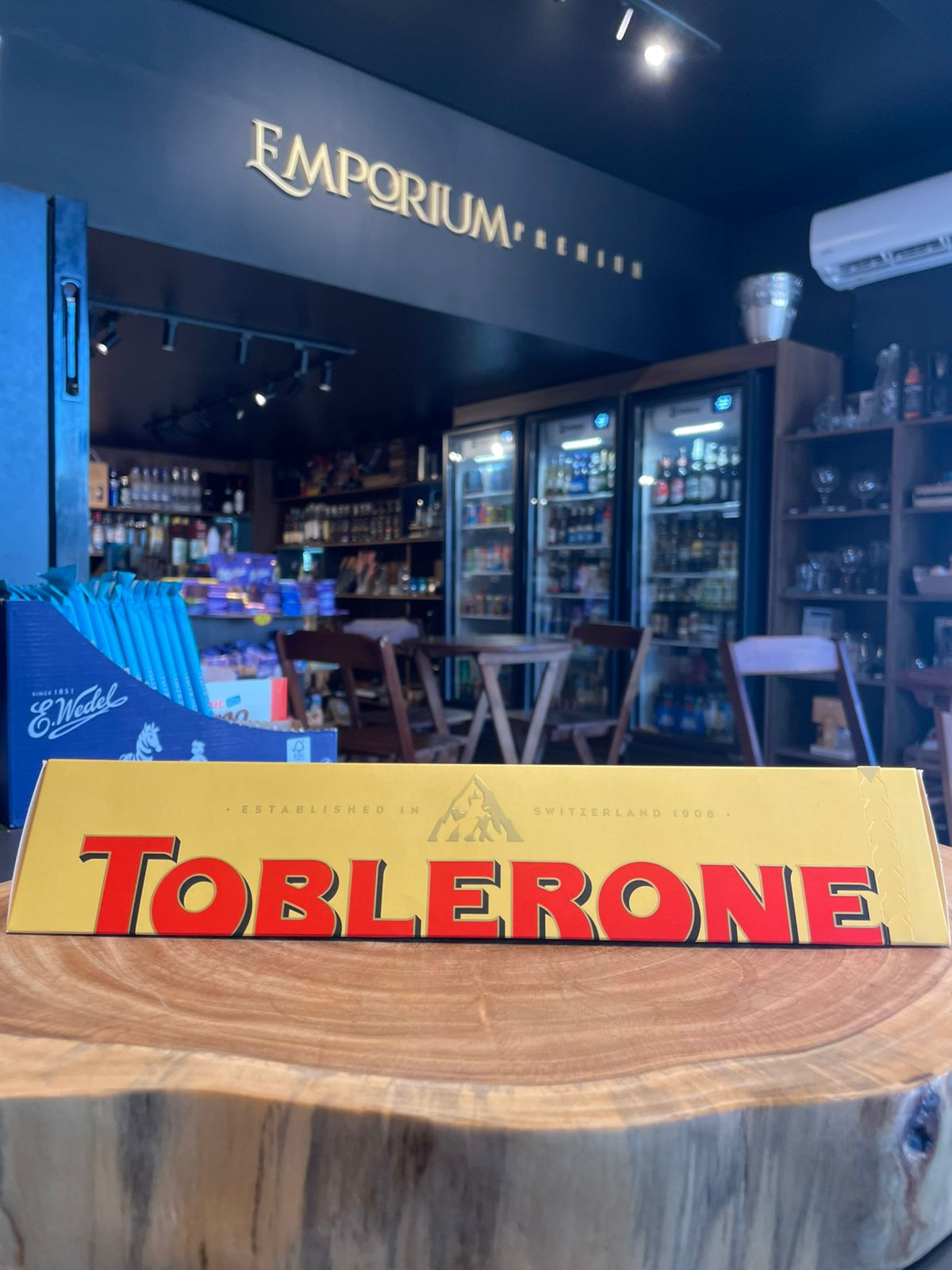 Toblerone Milk Chocolate With Honey & Almond Nougat 360g