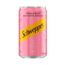 REFRIGERANTE SCHWEPPES TONICA ROSE LATA 220ML