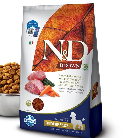 ND Brown Adulto Mini Cordeiro 2kg
