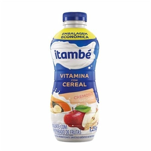Iogurte Líquido Itambé Vitamina Cereal Garrafa 1,25kg