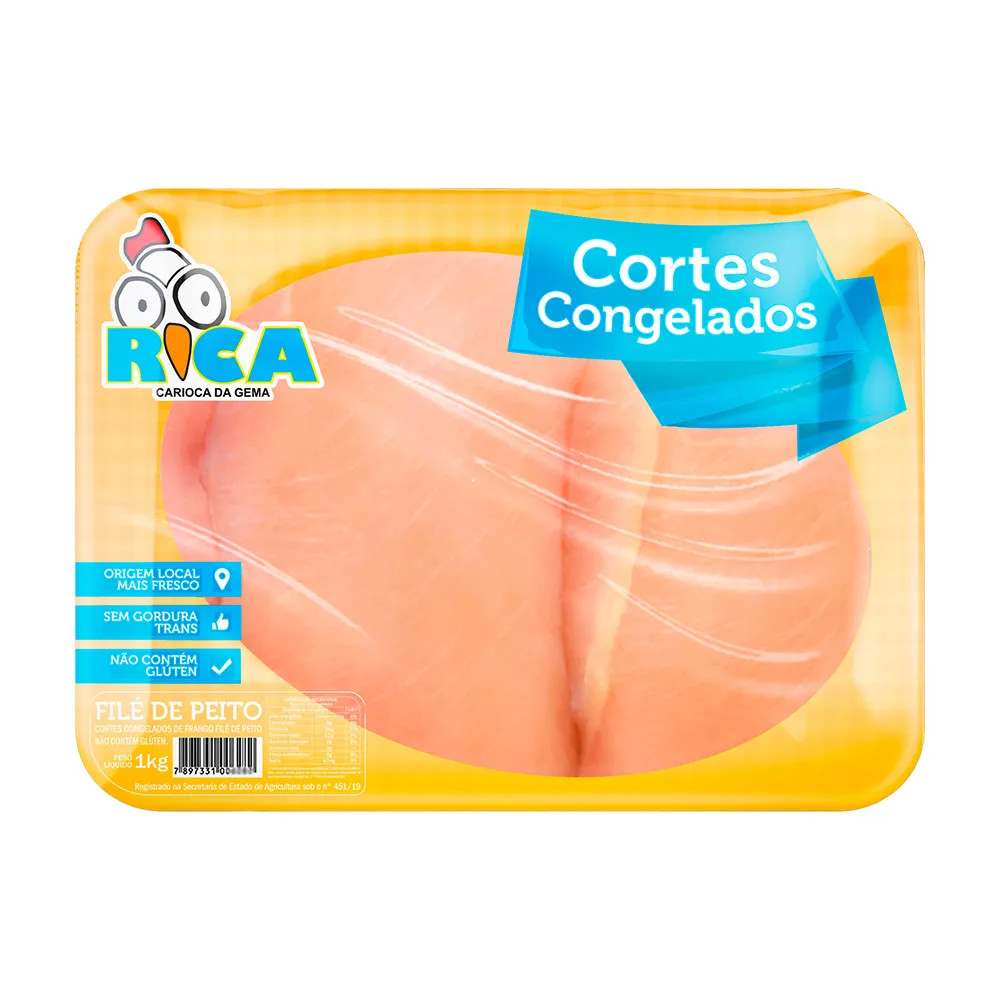 File Peito De Frango Rica Bd 1kg