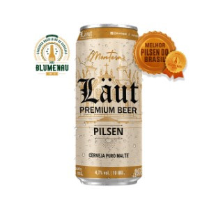 CERVEJA LAUT PURO GOLD 473 ML