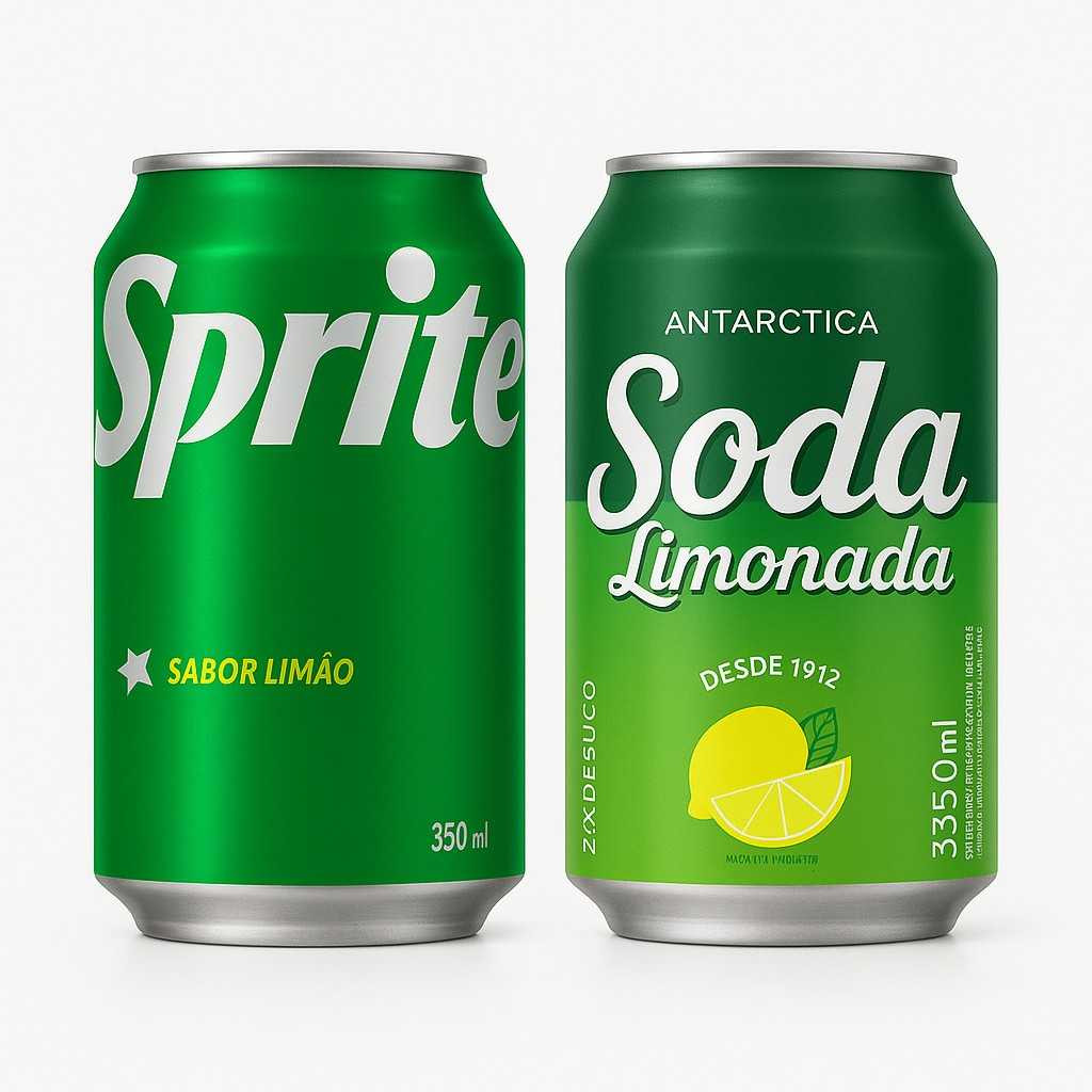 SODA ANTARTICA OU SPRITE LATA
