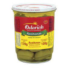 Azeitona Oderich 100g copo
