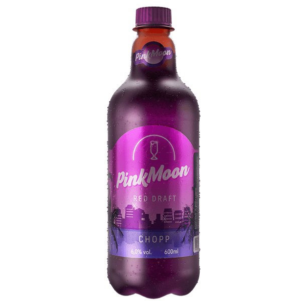chopp de vinho Pink Moon 600 ml 