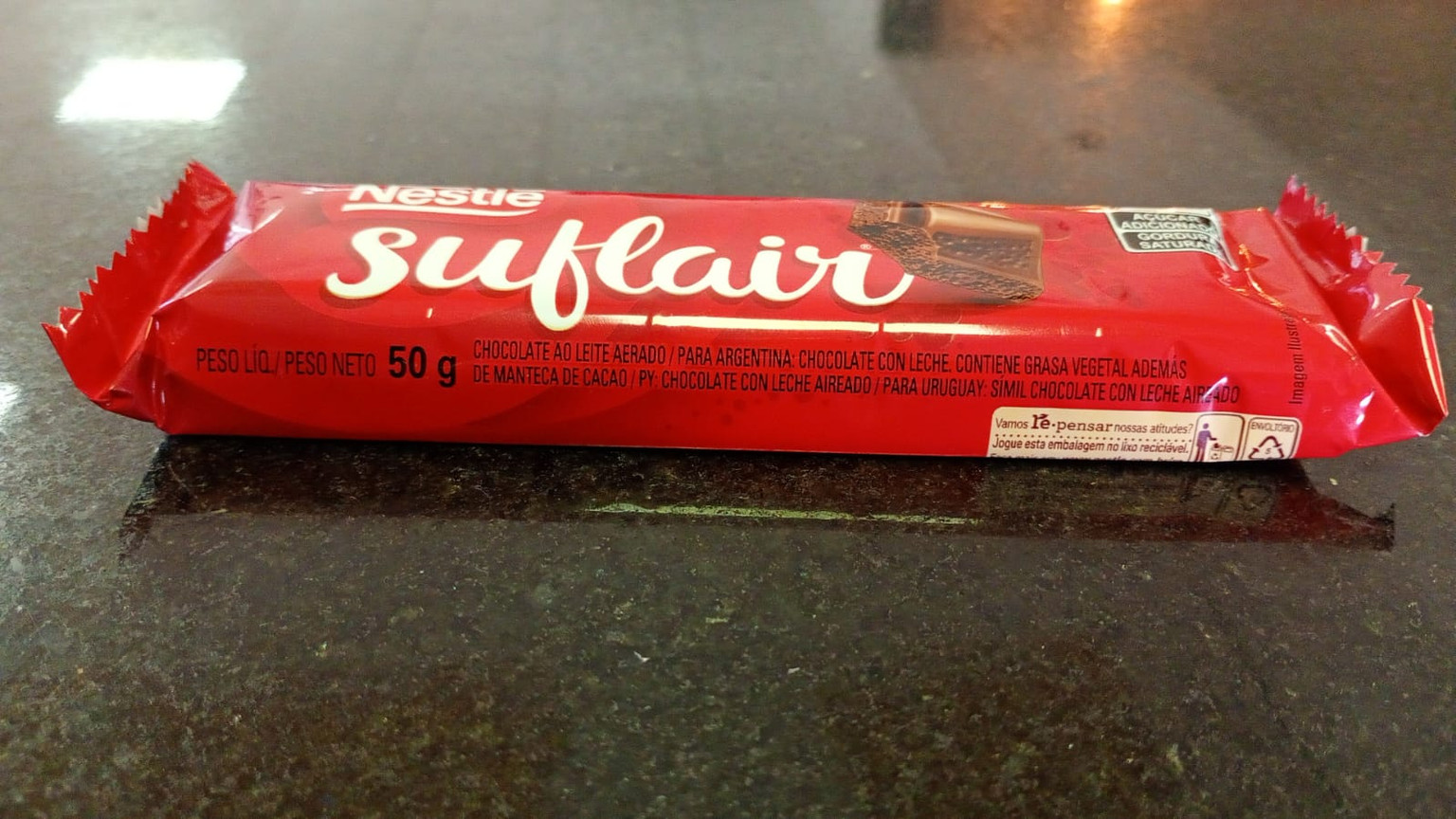 1007 CHOCOLATE NESTLÉ SUFLAIR 50 G