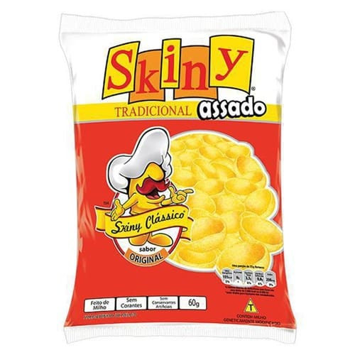 Salgadinho de Milho Natural Skiny 78g