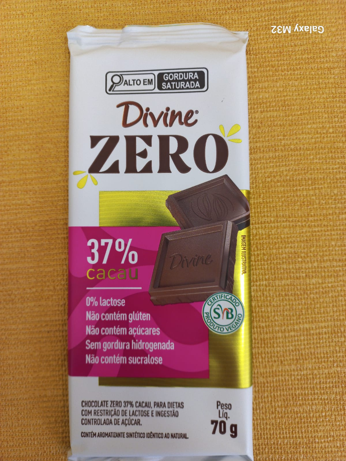 Chocolate Divine 37\%   70G