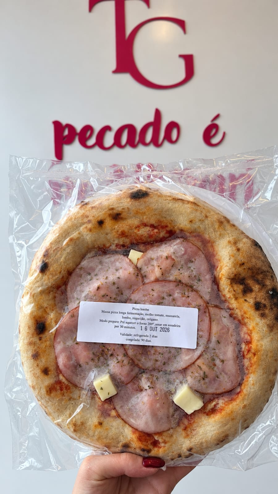 PIZZA DE LOMBO 