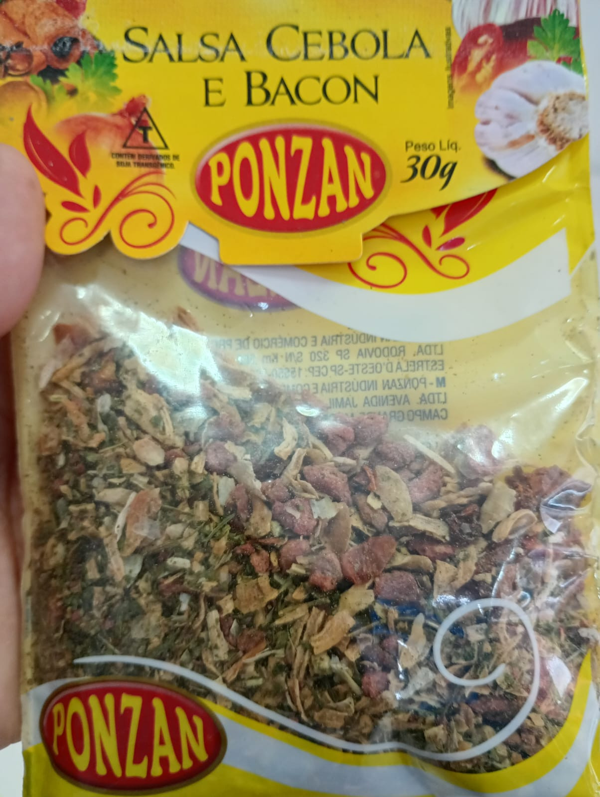 Salsa  Cebola e bacon (30g)